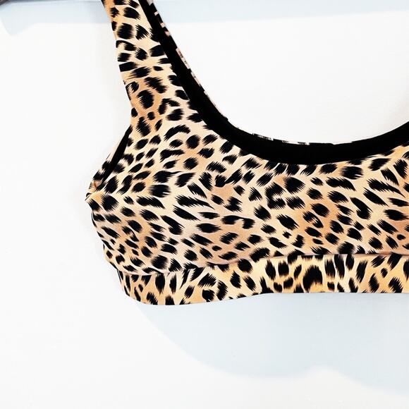 NEW H2OH Leopard Print 3pc Bikini Set Size Small - Picture 7 of 9